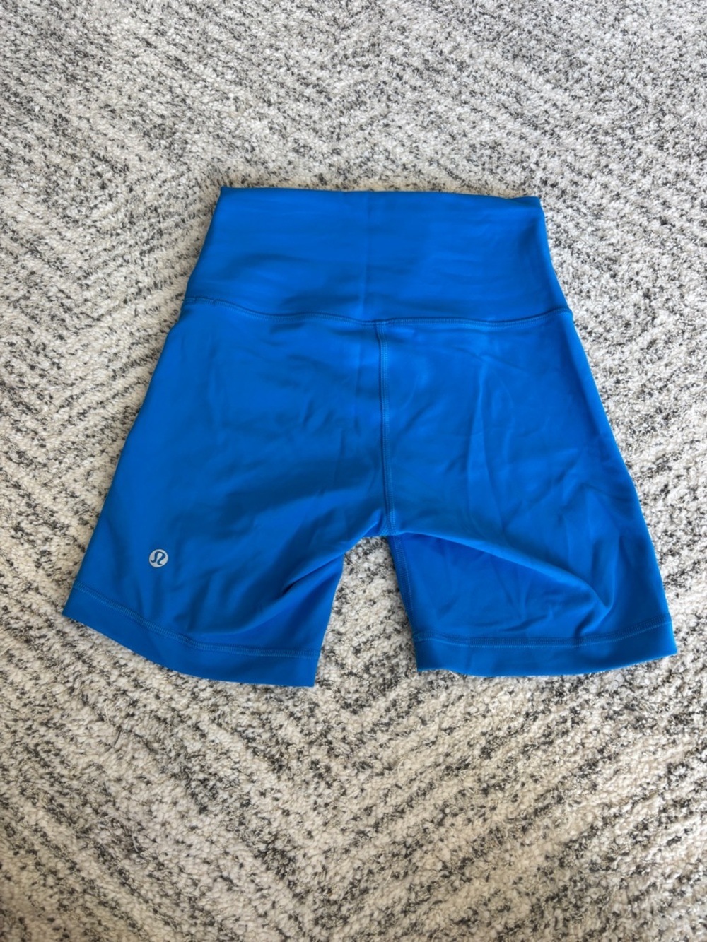 lululemon athletica High-Rise Electric Blue Bike Shorts